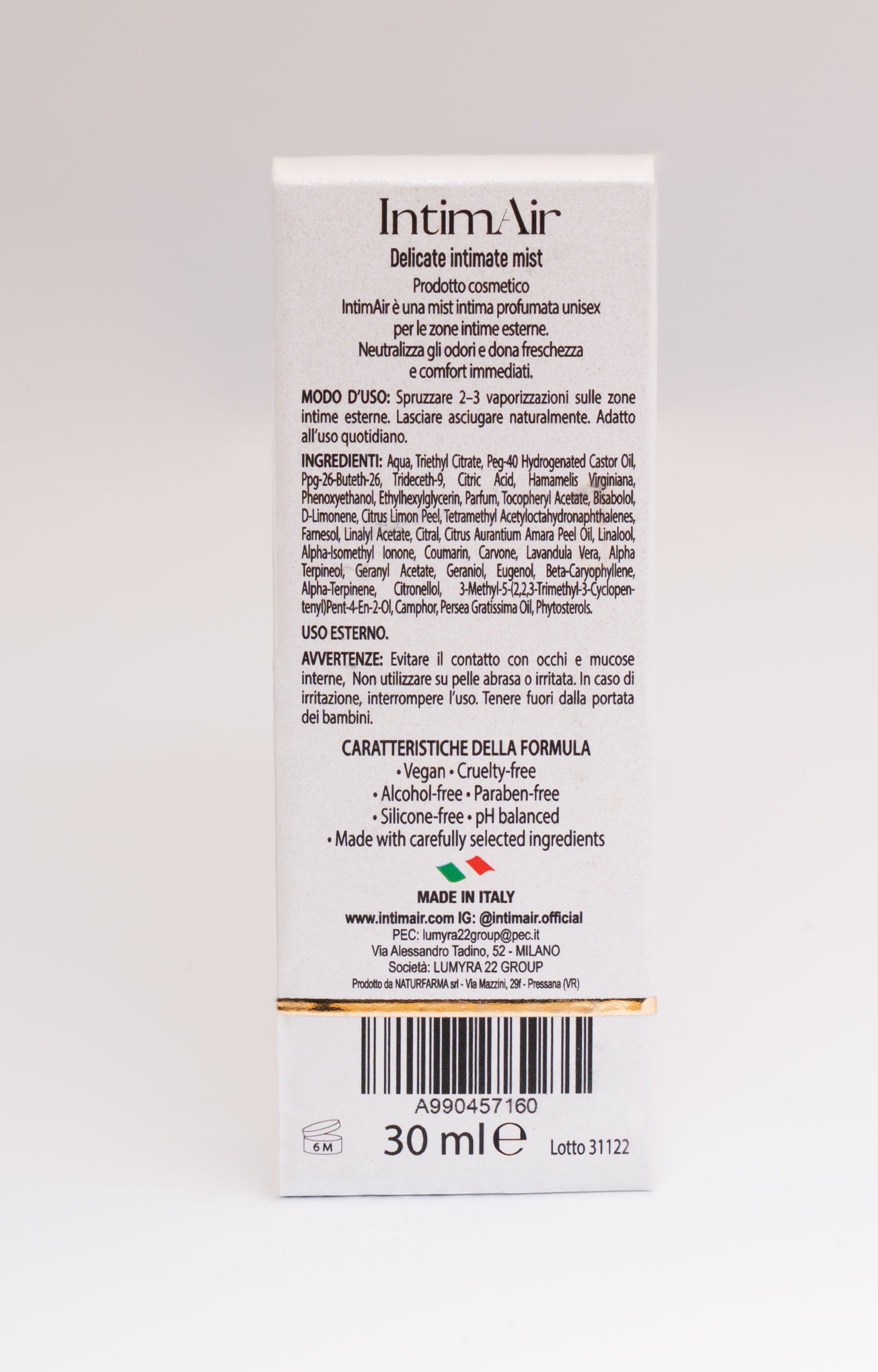 IntimAir | Bergamotto